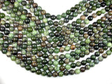 Dendritic Green Jade Beads, 10mm Round Beads-Gems: Round & Faceted-BeadBeyond