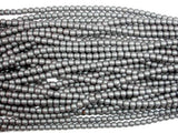 Matte Hematite Beads, 4mm Round Beads-Gems: Round & Faceted-BeadBeyond