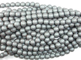 Matte Hematite Beads, 10mm Round Beads-Gems: Round & Faceted-BeadBeyond