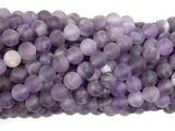 Matte Amethyst Beads, 6mm Round Beads-Gems: Round & Faceted-BeadBeyond