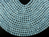 Sponge Quartz Beads-Aqua, 8mm Round Beads-Gems: Round & Faceted-BeadBeyond
