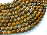 Agate Beads-Brown, 8mm(8.5mm)-Agate: Round & Faceted-BeadBeyond