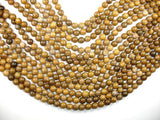 Agate Beads-Brown, 8mm(8.5mm)-Agate: Round & Faceted-BeadBeyond