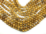 Agate Beads-Brown, 10mm(10.4mm) Round-Agate: Round & Faceted-BeadBeyond