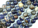 Orange Sodalite Beads, 10mm Round Beads-Gems: Round & Faceted-BeadBeyond