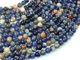 Orange Sodalite Beads, 6mm Round Beads-Gems: Round & Faceted-BeadBeyond