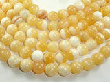 Honey Jade Beads, 12mm Round Beads-Gems: Round & Faceted-BeadBeyond