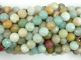 Amazonite Beads, 8mm Faceted Round-Gems: Round & Faceted-BeadBeyond