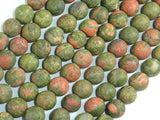 Matte Unakite Beads, 8mm Round Beads-Gems: Round & Faceted-BeadBeyond