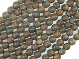 Matte Bronzite Beads, Round, 6mm-Gems: Round & Faceted-BeadBeyond