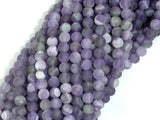 Matte Amethyst Beads, 4mm Round Beads-Gems: Round & Faceted-BeadBeyond