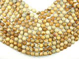 Picture Jasper Beads, 10mm Faceted Round Beads-Gems: Round & Faceted-BeadBeyond