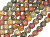 Picasso Jasper Beads, 10mm Round Beads-Gems: Round & Faceted-BeadBeyond