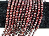 Red Garnet Beads, 4mm-4.7mm Round Beads-Gems: Round & Faceted-BeadBeyond