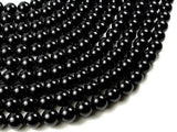 Black Onyx Beads, Round 12mm-Gems: Round & Faceted-BeadBeyond