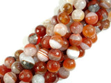 Agate Beads, Faceted Round, 10mm, 14.5 Inch-Agate: Round & Faceted-BeadBeyond