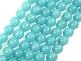 Blue Sponge Quartz Beads, Round, 12mm-Gems: Round & Faceted-BeadBeyond