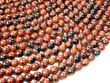 Mahogany Obsidian Beads, Round, 8mm-Gems: Round & Faceted-BeadBeyond