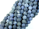 Matte Sodalite Beads, Round, 8mm-Gems: Round & Faceted-BeadBeyond