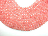 Matte Cherry Quartz Beads, Round, 10mm-Gems: Round & Faceted-BeadBeyond