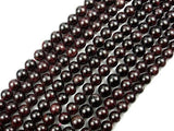Red Garnet Beads, Round, 11mm-Gems: Round & Faceted-BeadBeyond