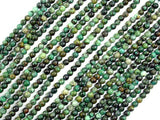 African Turquoise Beads, Round, 2mm (2.3 mm)-Gems: Round & Faceted-BeadBeyond