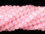 Rose Quartz Beads, 4mm (4.5mm) Round Beads-Gems: Round & Faceted-BeadBeyond