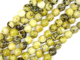Yellow Turquoise Beads, 8 mm (8.5 mm) Round Beads-Gems: Round & Faceted-BeadBeyond