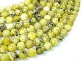 Yellow Turquoise Beads, 10mm Round Beads-Gems: Round & Faceted-BeadBeyond