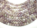 Lilac Jasper Beads, Pink Tourmaline Beads, 10mm, Round-Gems: Round & Faceted-BeadBeyond