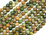 Rhyolite Beads, 6mm(6.5mm) Round Beads-Gems: Round & Faceted-BeadBeyond