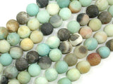 Matte Amazonite Beads, 10mm Round Beads-Gems: Round & Faceted-BeadBeyond