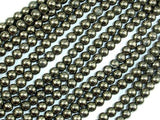 Pyrite Beads, 4mm Round Beads-Gems: Round & Faceted-BeadBeyond