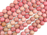 Rhodonite Beads, 8mm, Round Beads-Gems: Round & Faceted-BeadBeyond