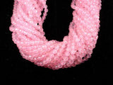 Rose Quartz, 6mm Faceted Round Beads-Gems: Round & Faceted-BeadBeyond