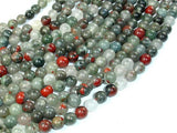 African Bloodstone, 6mm (6.5 mm) Round-Gems: Round & Faceted-BeadBeyond
