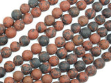 Matte Mahogany Obsidian, 8mm Round Beads-Gems: Round & Faceted-BeadBeyond