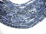 Matte Sodalite Beads, 6mm Round Beads-Gems: Round & Faceted-BeadBeyond