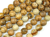 Picture Jasper, 12mm, Round Beads-Gems: Round & Faceted-BeadBeyond