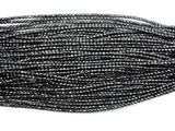 Hematite, 4mm Faceted Round Beads-Gems: Round & Faceted-BeadBeyond