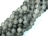 Gray Quartz, 10mm, Round Beads-Gems: Round & Faceted-BeadBeyond
