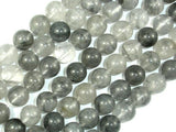 Gray Quartz, 10mm, Round Beads-Gems: Round & Faceted-BeadBeyond