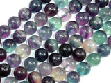 Fluorite Beads, 10mm Round Beads-Gems: Round & Faceted-BeadBeyond