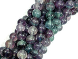 Fluorite Beads, 10mm Round Beads-Gems: Round & Faceted-BeadBeyond