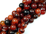 Sardonyx Agate, 12mm (12.3 mm) Round Beads-Gems: Round & Faceted-BeadBeyond