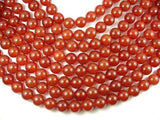 Carnelian, 14mm Round Beads-Gems: Round & Faceted-BeadBeyond