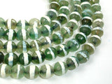 Tibetan Agate Beads, 10mm Faceted Round-Agate: Round & Faceted-BeadBeyond