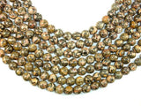 Leopard Skin Jasper, Round bead, 10mm-Gems: Round & Faceted-BeadBeyond
