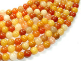 Genuine Old Yellow Jade Beads, Round, 8mm-Gems: Round & Faceted-BeadBeyond