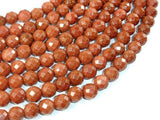 Goldstone Beads, 10mm Faceted Round Beads-Gems: Round & Faceted-BeadBeyond
